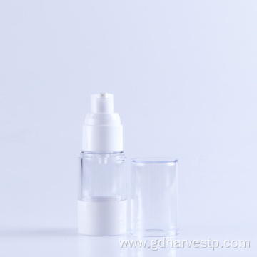 Plastic 15ml 30ml 50ml Airless Lotion Pump Bottle